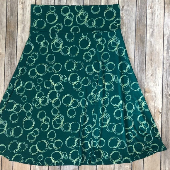 ♦️2/$30 Azure LuLaRoe A-line Skirt / Top - Picture 1 of 7